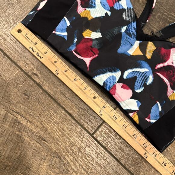 Brooks Women's Drive Convertible Sports Bra Fast Floral Print Size 36B - Picture 8 of 9